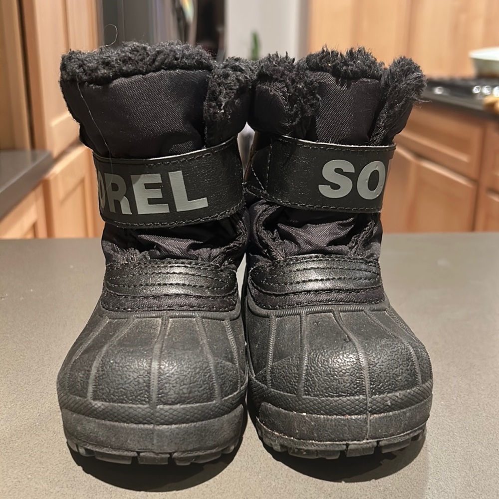 Sorel Black Kids Boots